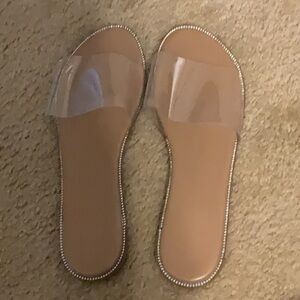 Cute sparkling sandals